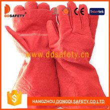 Red Cow Split Leder Schweißer Handschuhe (DLW635)